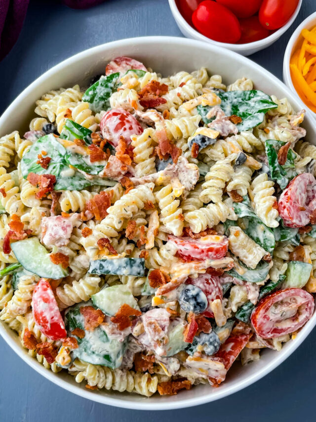 Bacon Ranch Pasta Salad Story