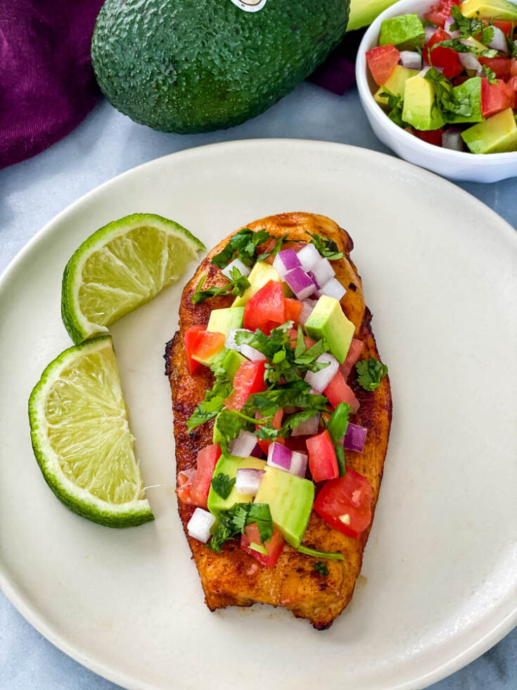 Chicken and Avocado Salsa