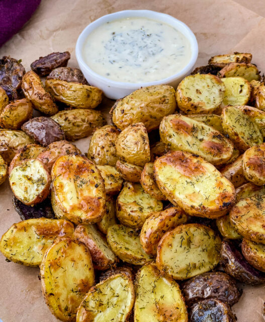 Roasted Ranch Potatoes With Seasoning 2953