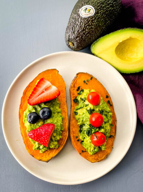 Sweet Potato Avocado Toast 