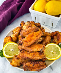 Lemon Pepper Chicken Wings