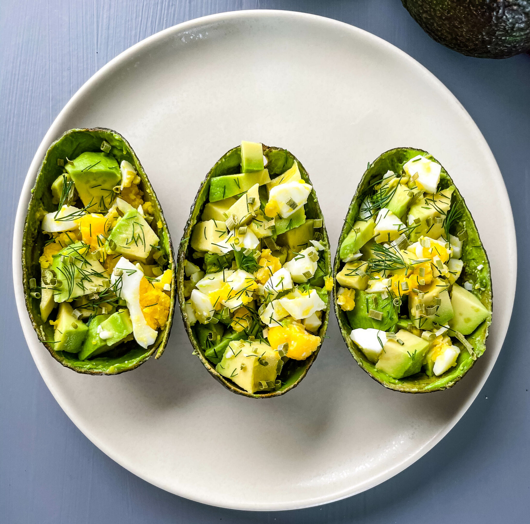 Avocado Egg Salad Cups 9817