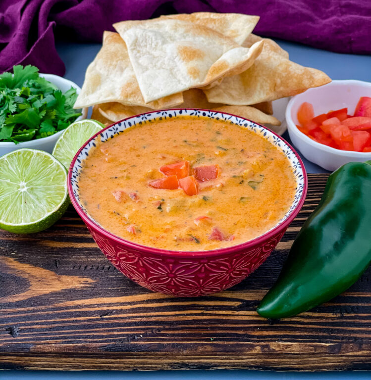 Easy Homemade Queso Cheese Dip + VIDEO