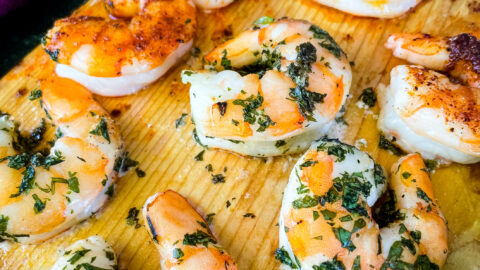 Cedar plank shrimp hotsell