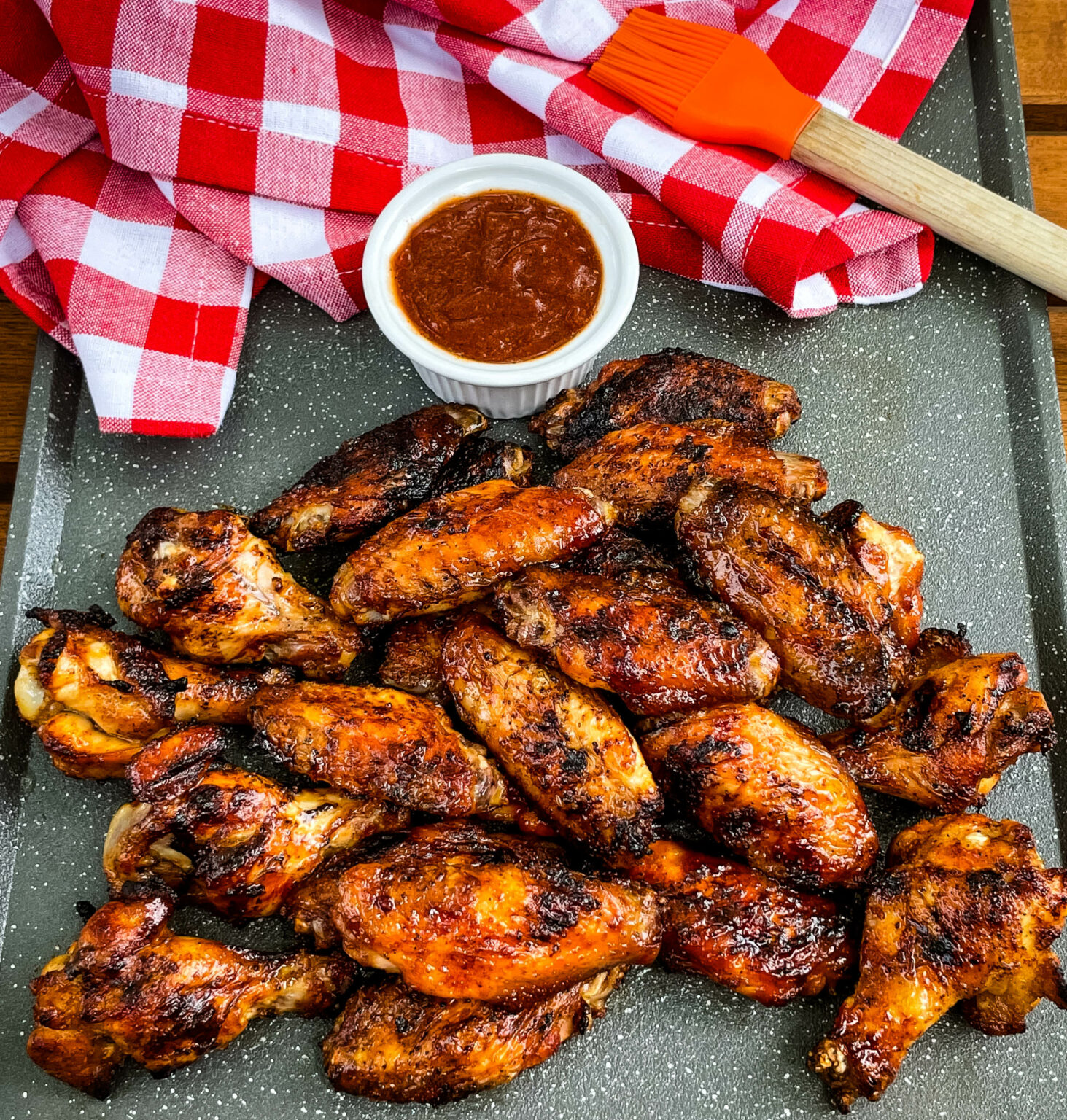 How to Grill Chicken Wings + {VIDEO}