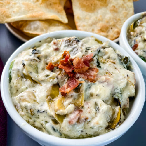 Crock Pot Spinach Artichoke Dip - A Southern Soul