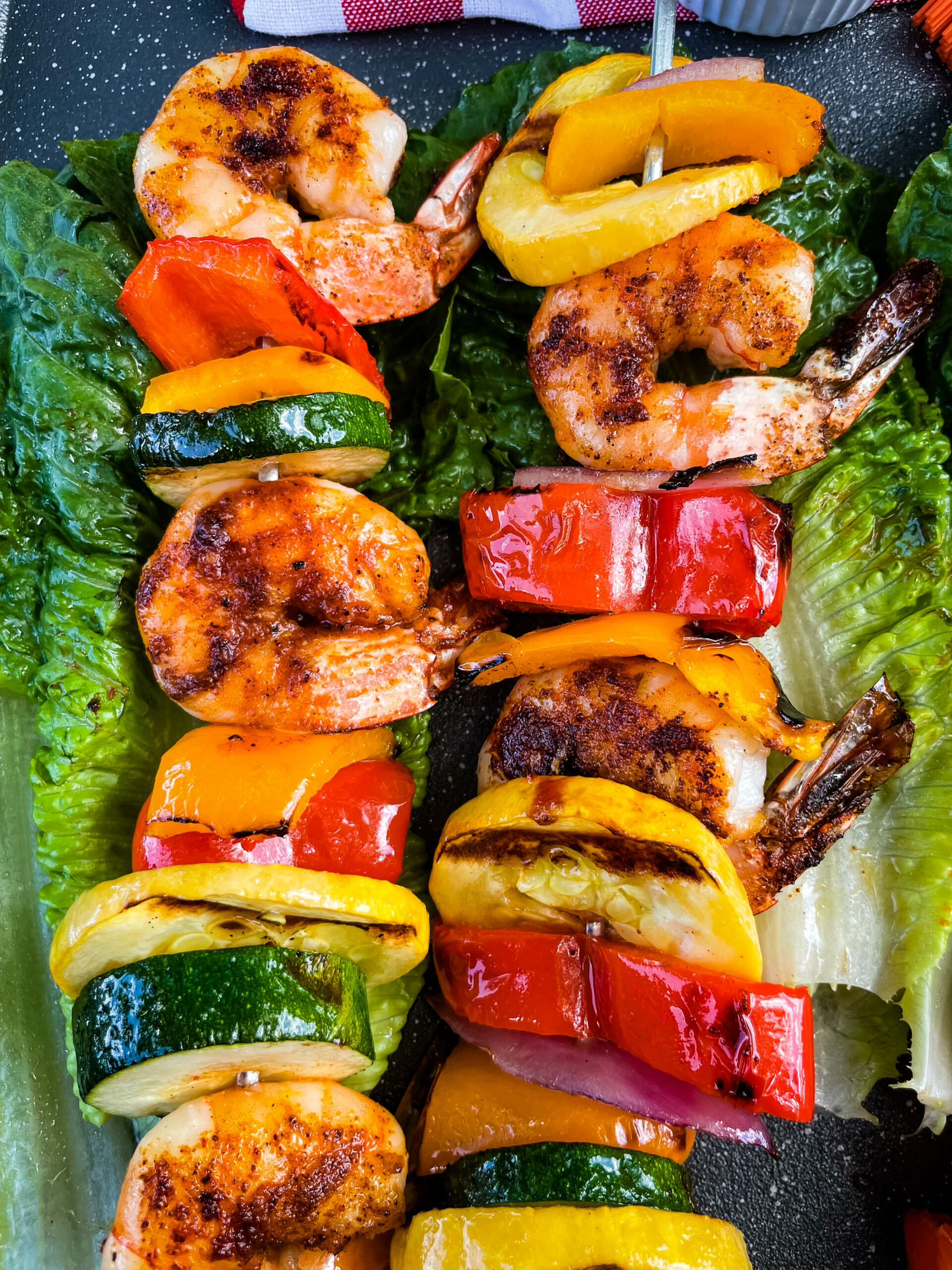 Easy Grilled Shrimp Skewers