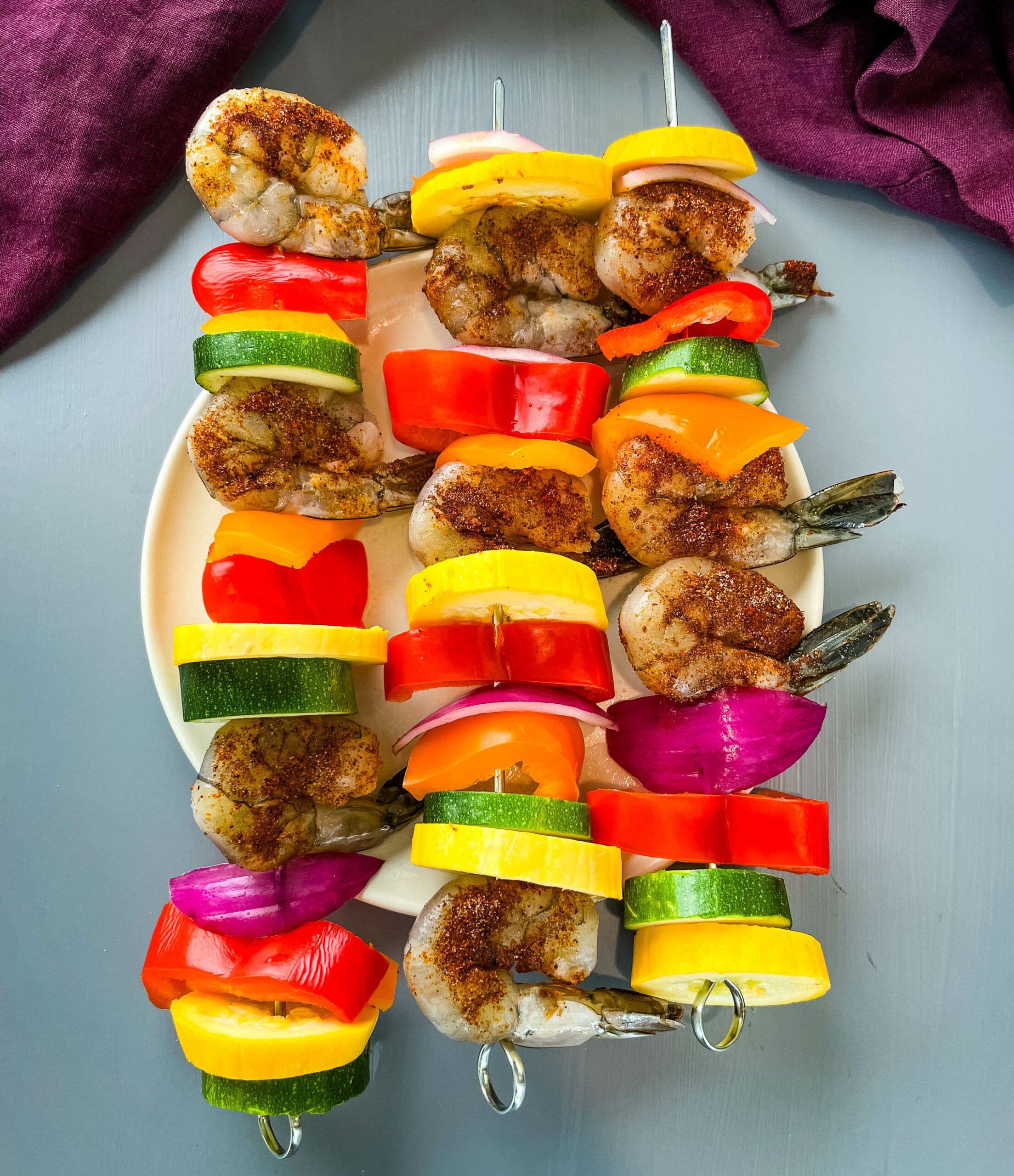 Easy Grilled Shrimp Skewers