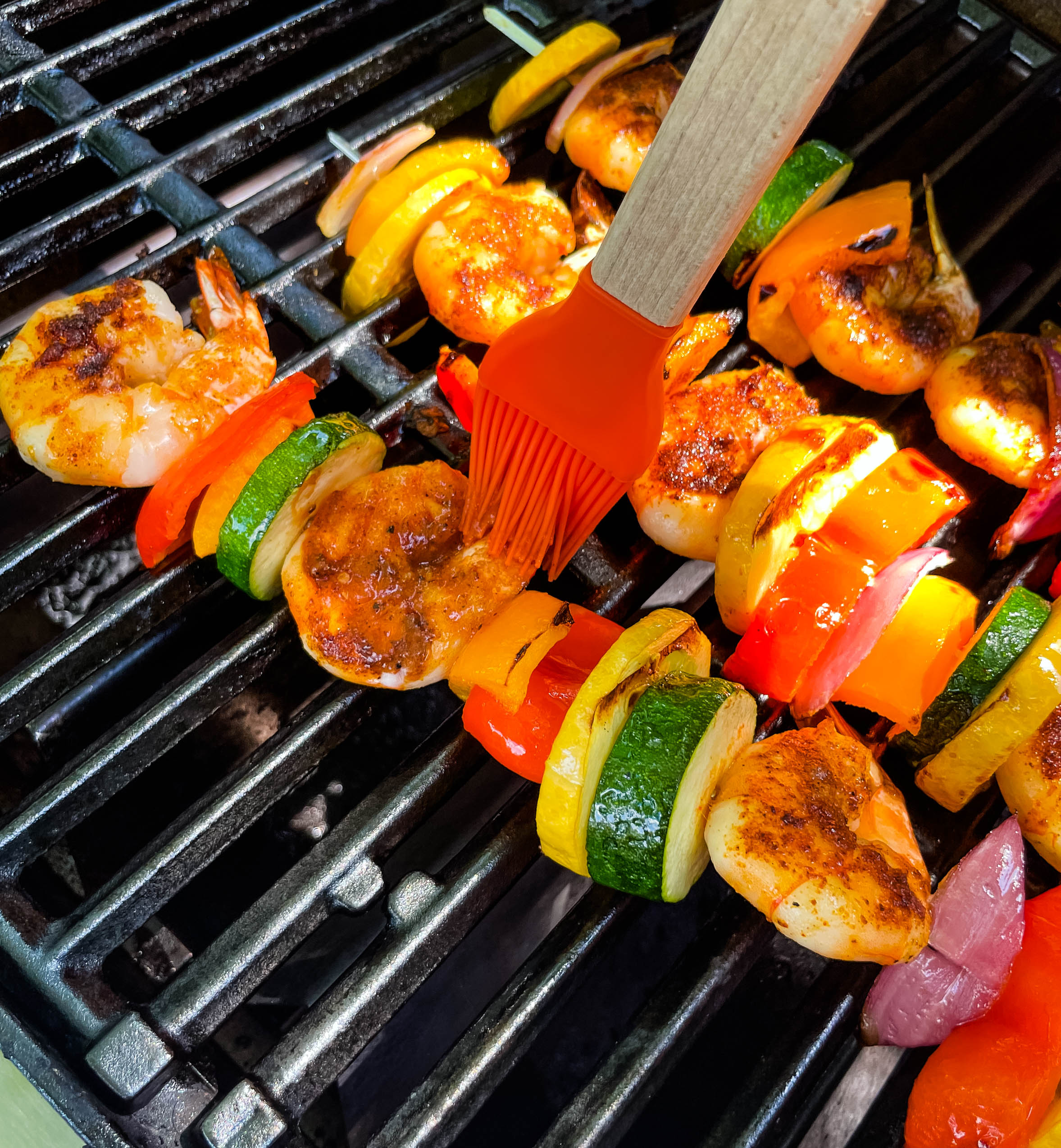 Easy Grilled Shrimp Skewers