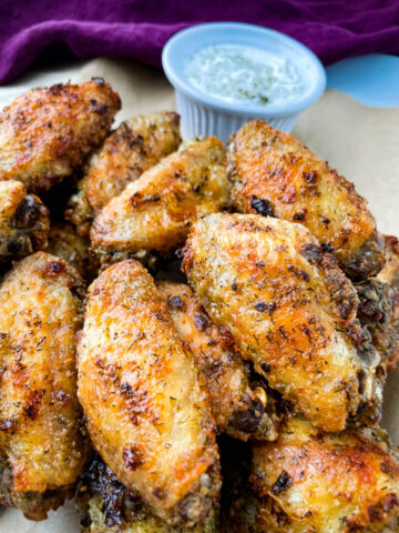 Ranch Chicken Wings + {VIDEO}