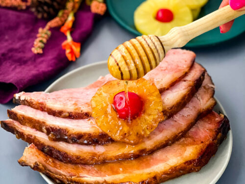 Teriyaki Glazed Holiday Ham with Pineapple - Kikkoman Home Cooks