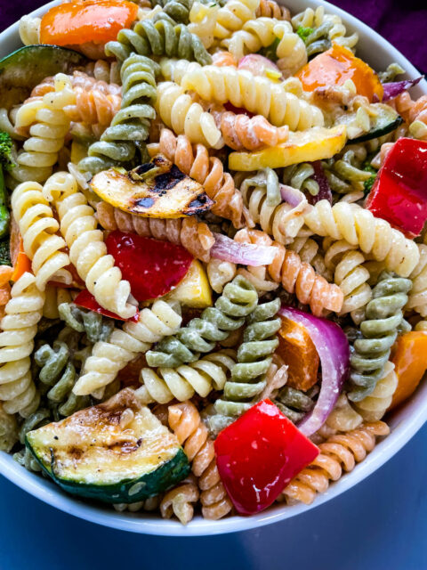 Rotini Vegetable Pasta Salad