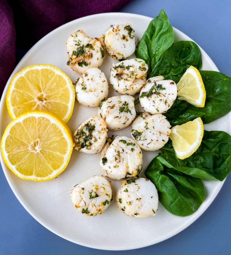 Air Fryer Scallops + {VIDEO}