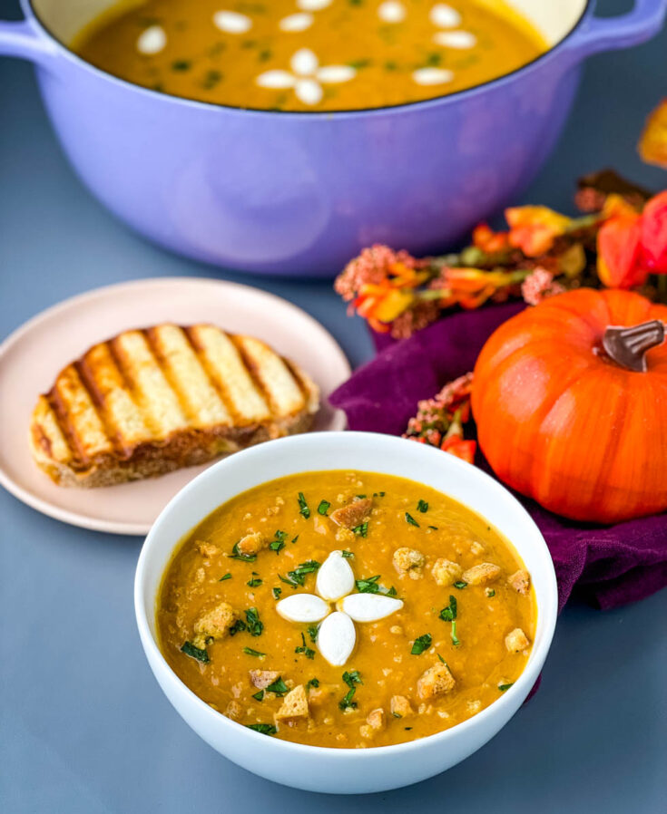 Creamy Pumpkin Soup With Canned Pumpkin + {VIDEO}