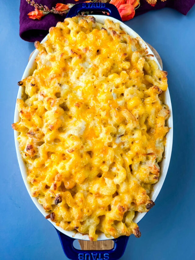 Perfect Seafood Mac and Cheese for Easter