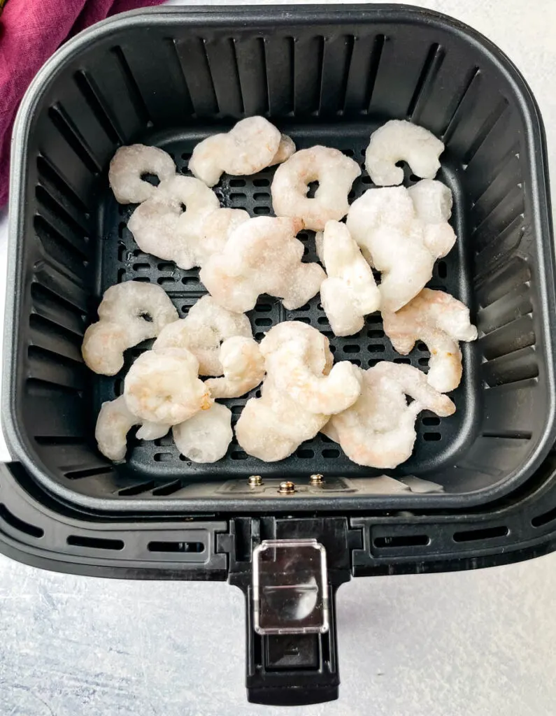 Air Fryer Frozen Shrimp - Running to the Kitchen®