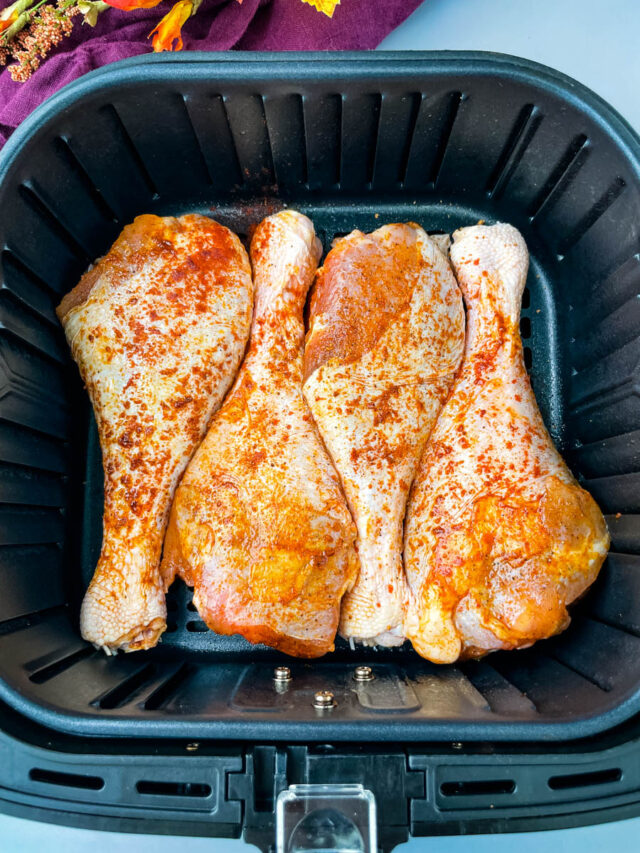 Air Fryer Turkey Legs + {VIDEO}