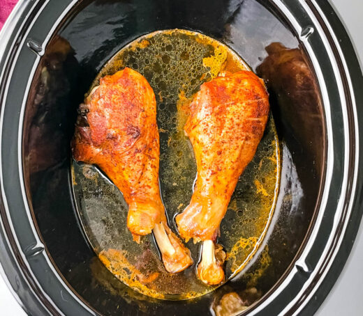 Slow Cooker Turkey Legs + {VIDEO}