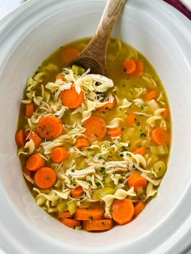 Homestyle Chicken Noodle Soup