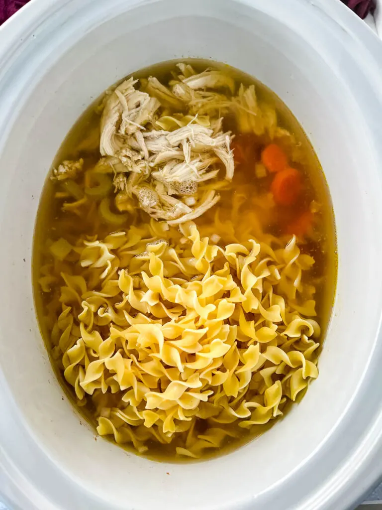 Homestyle Chicken Noodle Soup - Brown Eyed Baker