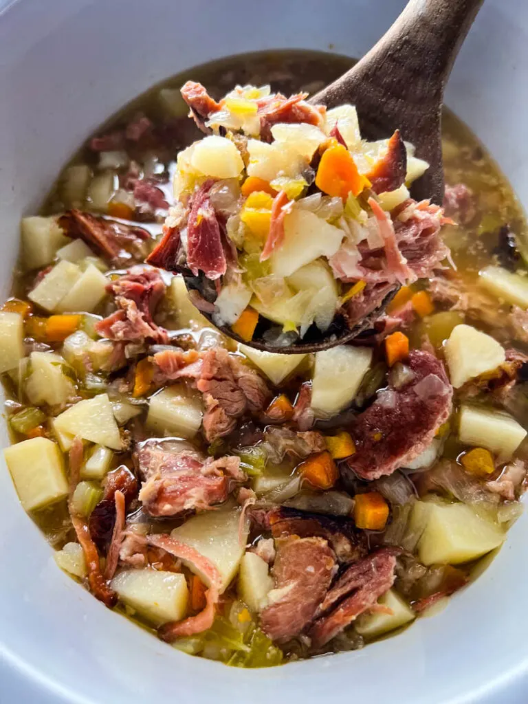 Crock Pot Ham And Potato Soup - A Southern Soul