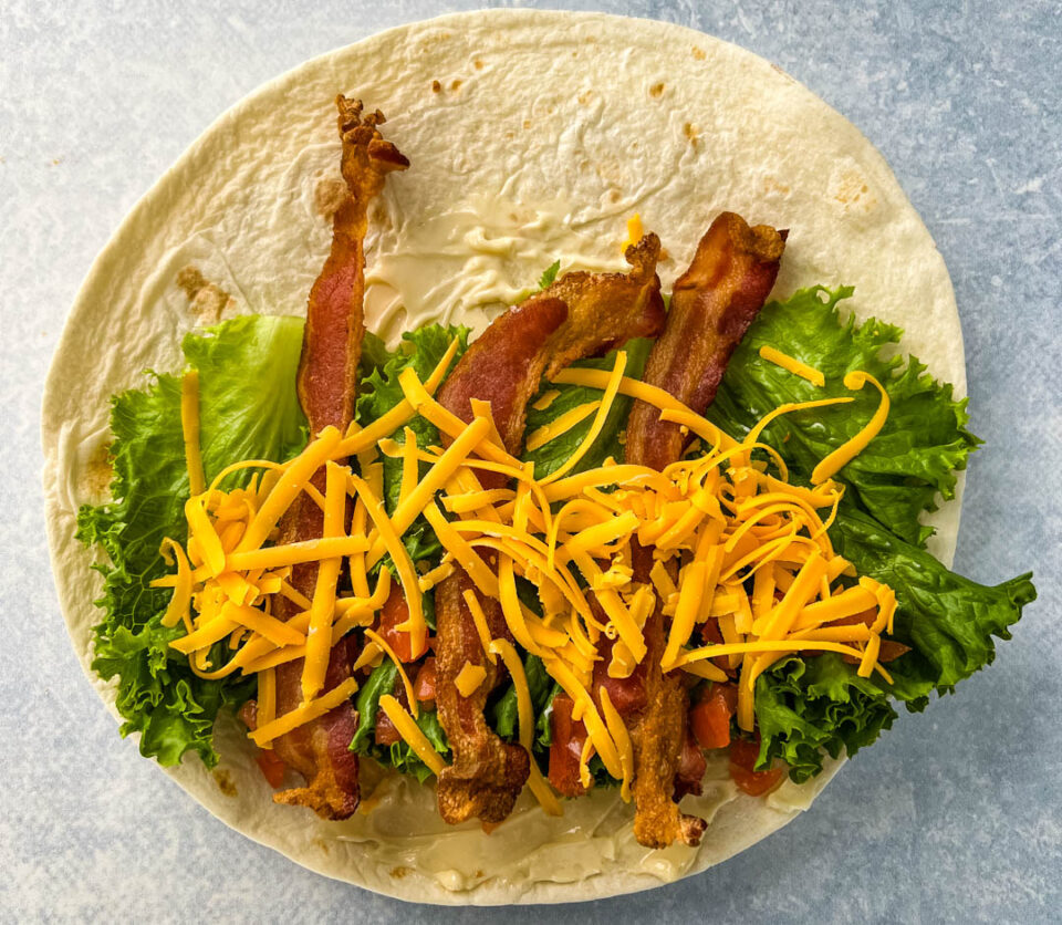 Easy BLT Wrap