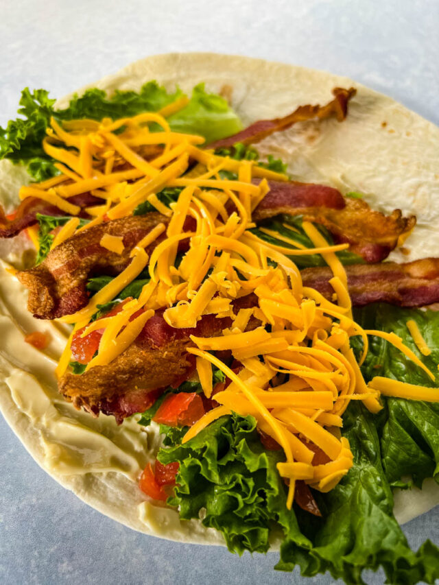 Easy BLT Wrap