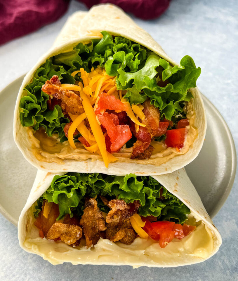 Easy BLT Wrap