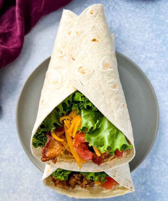 Easy BLT Wrap