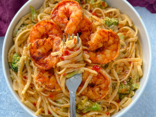 Bang Bang Shrimp Pasta