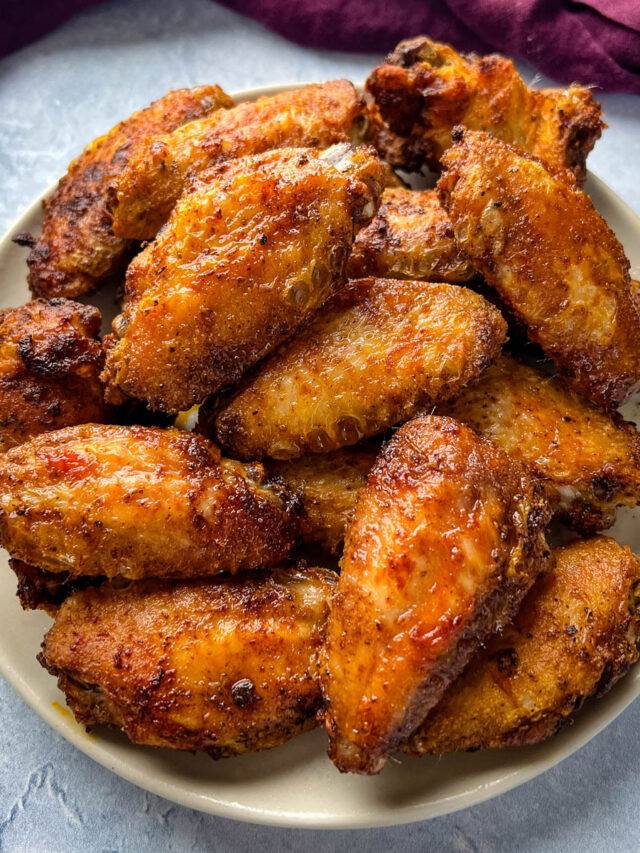 Game Day Crispy Dry Rub Chicken Wings