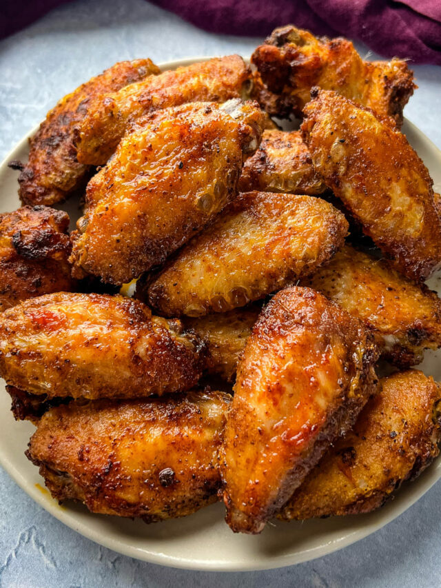 Crispy Dry Rub Chicken Wings