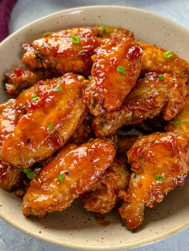 Sweet Chili Chicken Wings