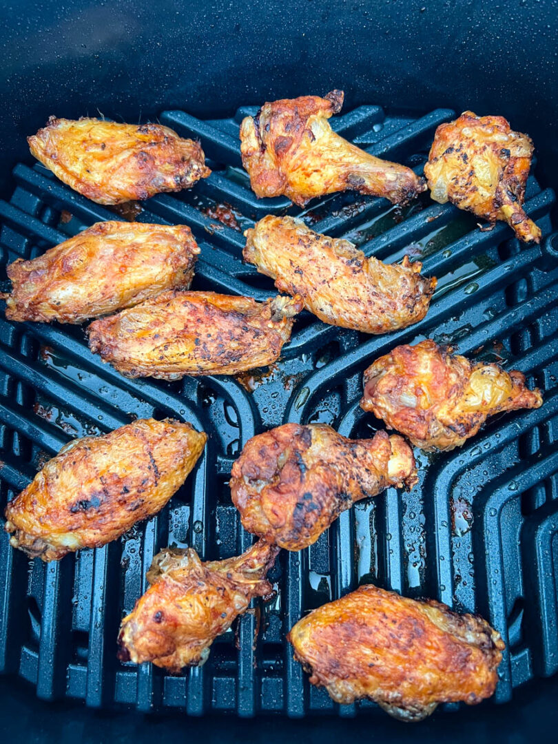 Ninja Foodi Grill Chicken Wings + {VIDEO}