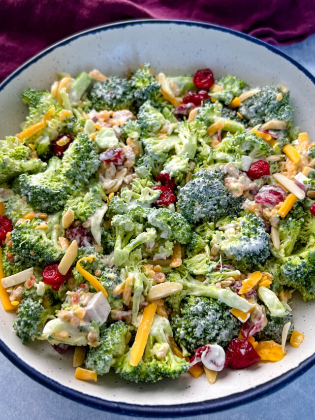Easy Broccoli Salad - Stay Snatched