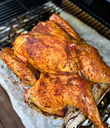 Traeger Smoked Turkey + {VIDEO}