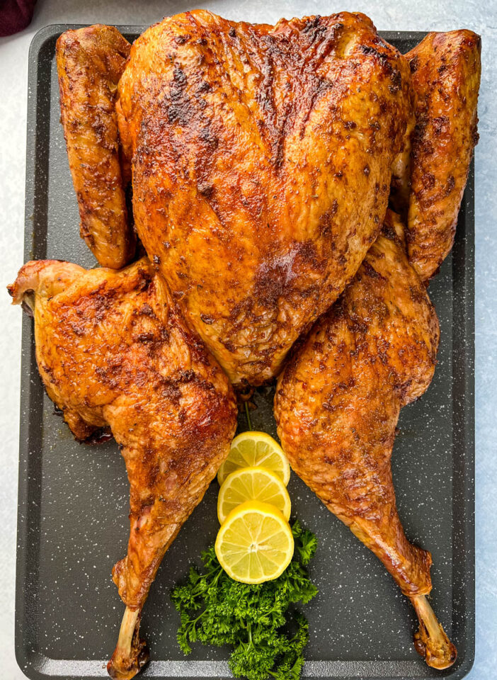 Traeger Smoked Turkey + {VIDEO}