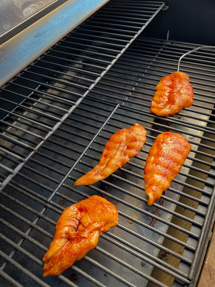 Traeger Smoked Chicken Breast {video}