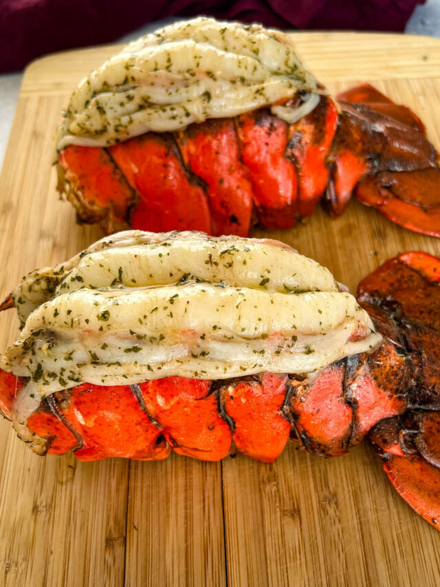 Easy Smoked Lobster Tail