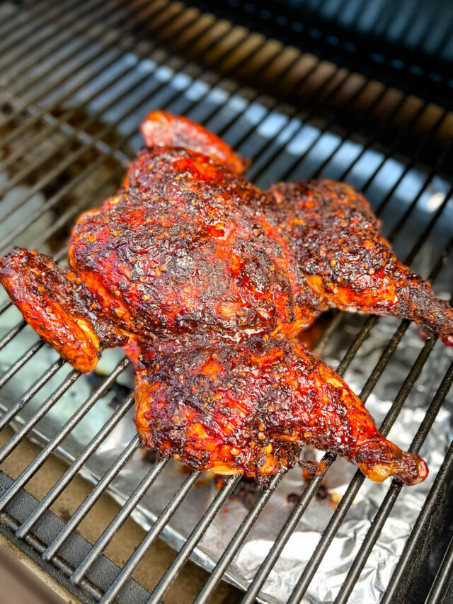 Traeger Smoked Whole Chicken