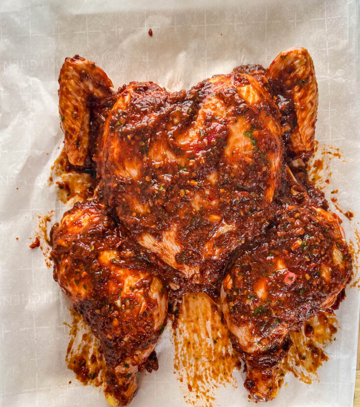 Traeger Smoked Whole Chicken (Two Ways) + {VIDEO}