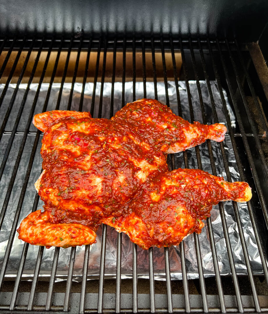 Traeger Smoked Whole Chicken Two Ways {video}