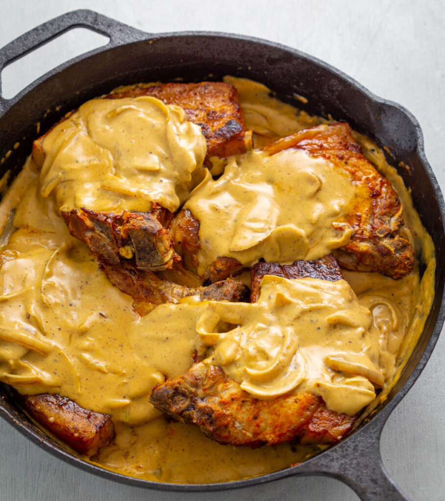 Smothered Turkey Chops