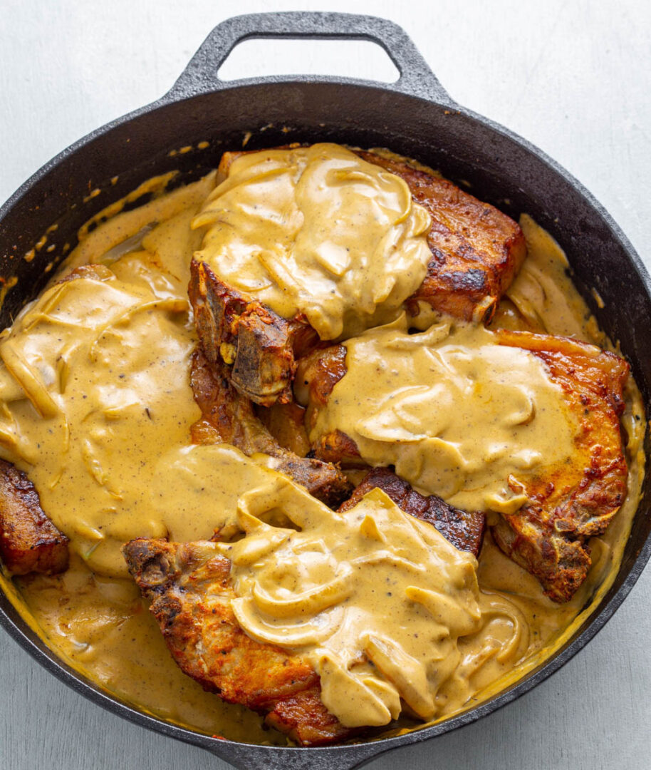 Southern Soul Food Smothered Pork Chops