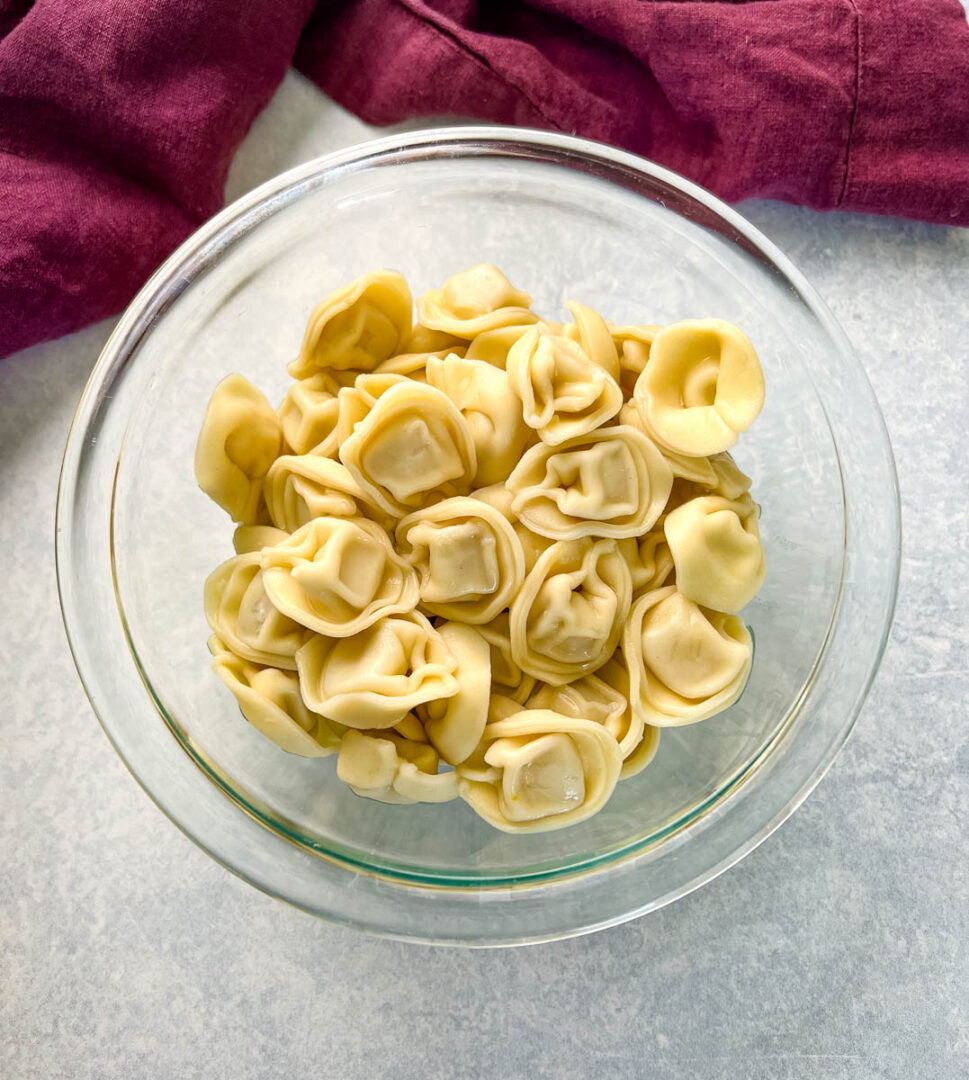 Creamy Chicken Alfredo Soup with Tortellini