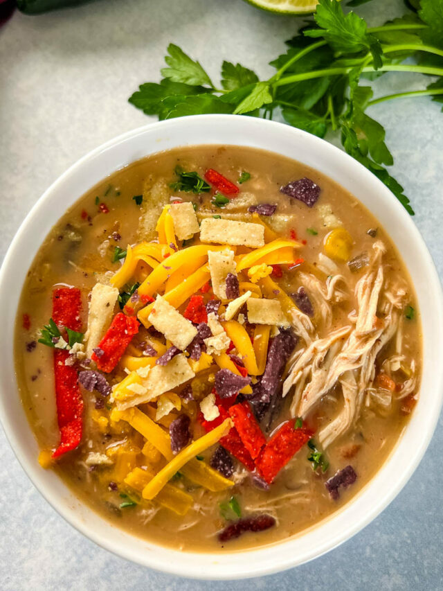 Creamy Chicken Taco Soup