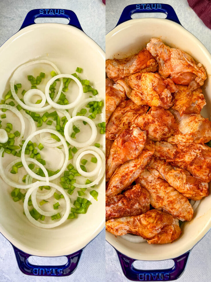 Smothered Chicken Wings Recipe