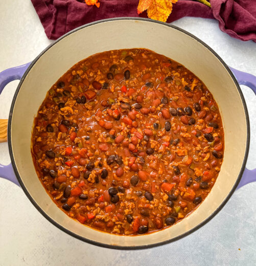 Ground Chicken Chili