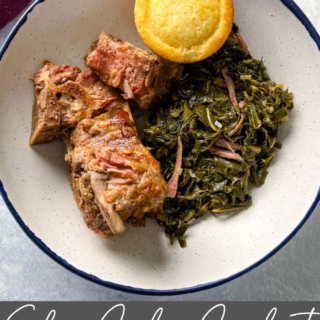 slow cooker Crockpot neck bones Pinterest image