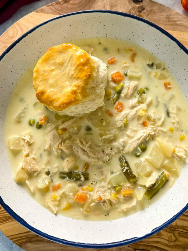 Slow Cooker Chicken Pot Pie